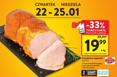 Polędwica sopocka PEKPOL promocja w Intermarche