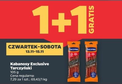 Kabanosy Exclusive  promocja w Netto