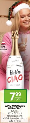 Wino musujące Bella Ciao 10% vol. 0,75l promocja w Twój Market