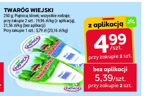 Twaróg chudy Piątnica twaróg wiejski promocja