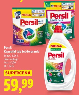 Kapsułki do prania, różne rodzaje promocja w Lidl