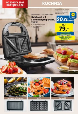 Opiekacz do kanapek 750w Silvercrest promocja