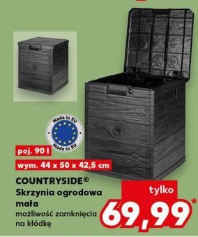 Skrzynia ogrodowa 90 l K-classic countryside promocja