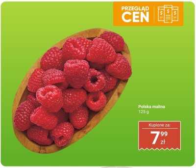 Malina polska promocja w Biedronka