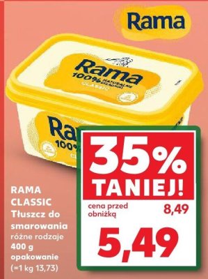 Tłuszcz do smarowania Classic różne rodzaje promocja w Kaufland