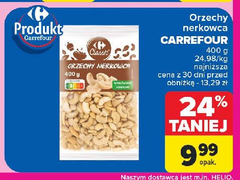 Orzechy nerkowca Carrefour extra promocja