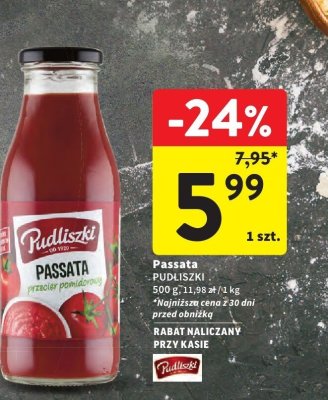 Passata pomidorowa  promocja w Intermarche