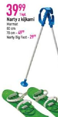 Narty big foot Marmat promocja