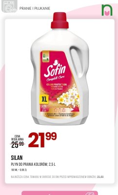 Płyn do prania Silan Complete Care Color Protection promocja w Drogerie Natura
