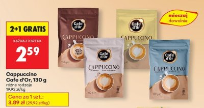 Cappuccino Cafe d'Or classic 130 g promocja w Biedronka