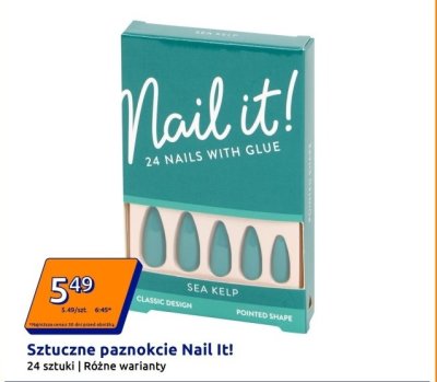 Sztuczne paznokcie 24 sztuki promocja w Action