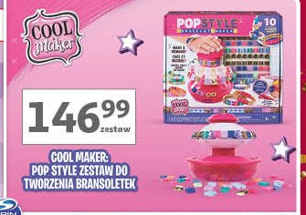Zestaw do tworzenia bransoletek pop style Cool maker promocja