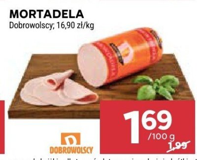 Mortadela Dobrowolscy promocja w Stokrotka