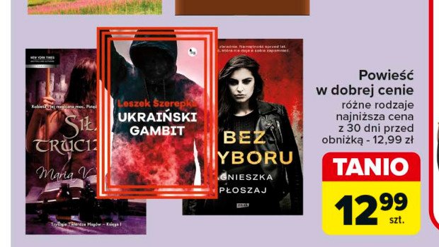 Agnieszka płoszaj "bez wyboru" promocja w Carrefour