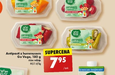 Papryczki czerwone ostre z hummusem Govege promocja