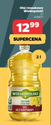 Olej rzepakowy Wielkopolski promocja w Netto