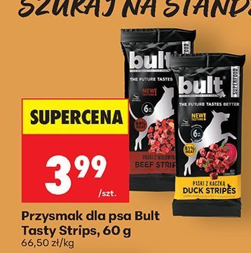 Przysmak dla psa Bult Tasty Strips, 60 g promocja w Biedronka