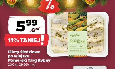 Filety śledziowe po wiejsku  promocja w Netto