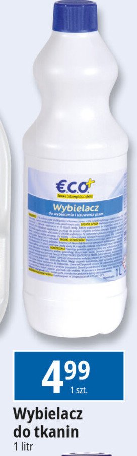 Wybielacz Eco+ promocja w Leclerc