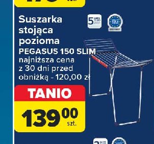 Suszarka pegasus 150 slim Leifheit promocja