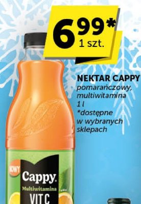 Nektar Cappy pomarańczowy multiwitamina promocja w ABC