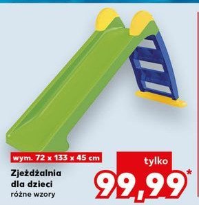 Zjeżdzalnia DOLU promocja w Kaufland