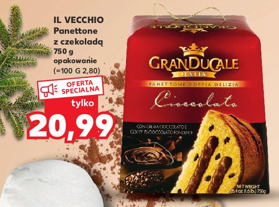 Ciasto panettone z czekoladą promocja