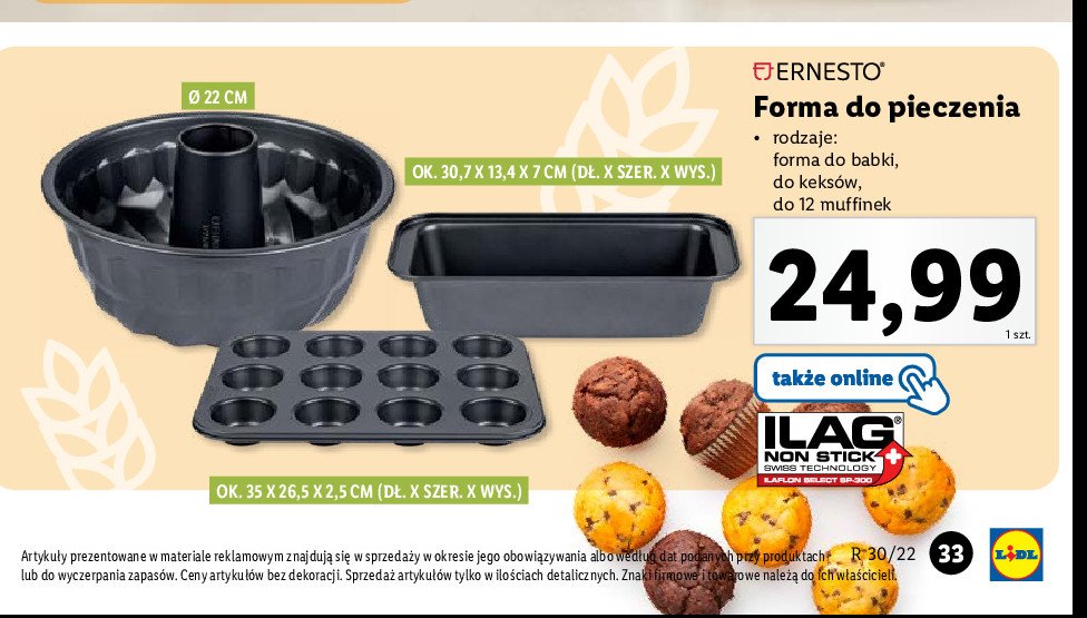 Forma do pieczenia muffinek Ernesto promocje