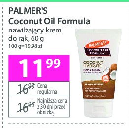 Krem do rąk Palmer's coconut oil formula promocja
