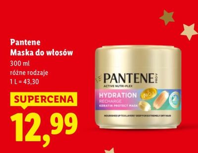 Maska do włosów różne rodzaje promocja w Lidl