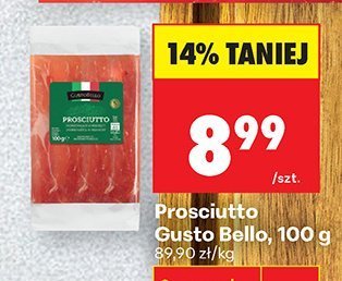 Prosciutto Gusto Bello, 100 g promocja w Biedronka