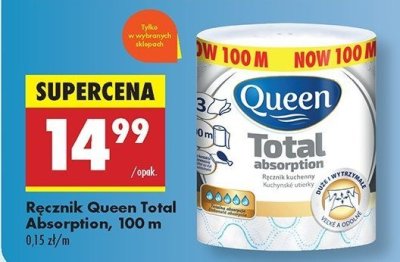 Ręcznik kuchenny total absorption 100 m Queen promocja