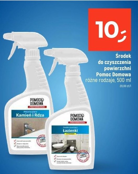 Spray do czyszczenia kamień i rdza POMOC DOMOWA promocja