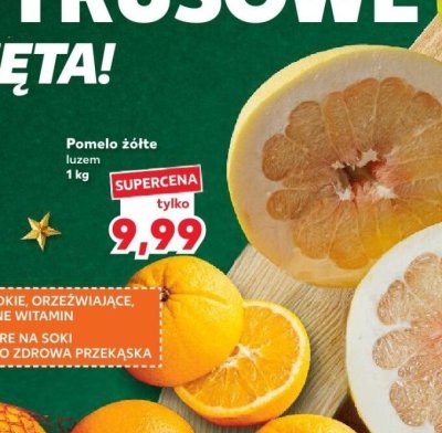 Pomelo 1 kg  promocja w Kaufland