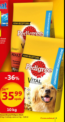 Karma dla psa drób i warzywa Pedigree vital promocja
