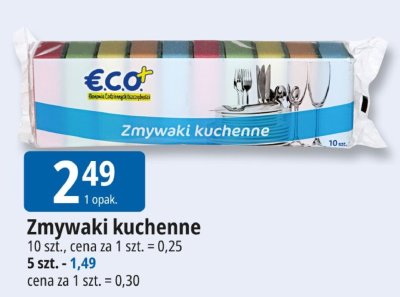 Zmywaki kuchenne Eco+ promocja w Leclerc