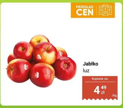 Jabłko luz promocja w Dino
