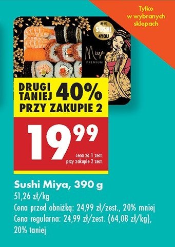 Sushi miya Sushi 4you promocja