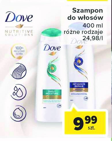 Szampon do włosów z odżywką Dove daily moisture 2w1 promocja