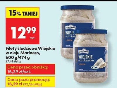 Filety 艣ledziowe promocja w Biedronka