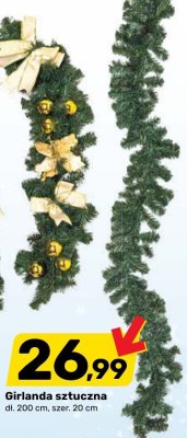 Girlanda sztuczna promocja w Bricomarche