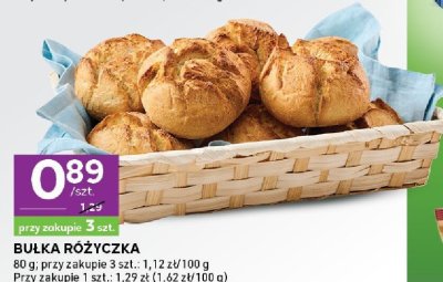 Bułka różyczka Stokrotka promocja w Stokrotka