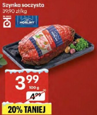 Szynka soczysta promocja w Delikatesy Centrum