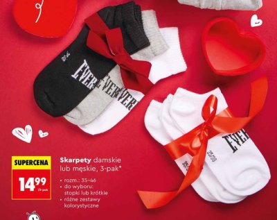Skarpety damskie lub męskie 3-pak promocja w Biedronka