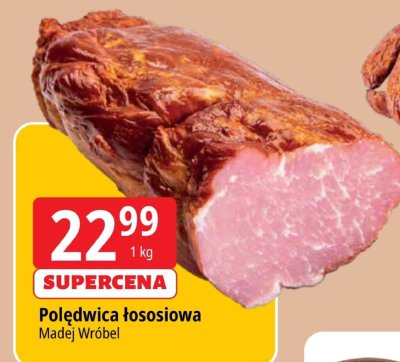 Polędwica łososiowa Madej Wróbel promocja w Leclerc