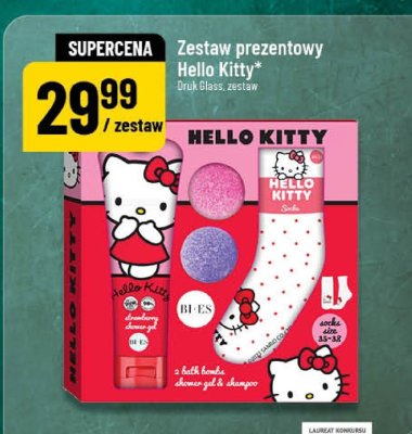 Zestaw prezentowy Hello Kitty Gloss promocja w POLOmarket