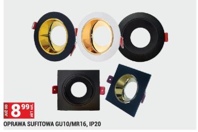 Oprawa sufitowa GU10/MR16, IP20 promocja w Merkury Market
