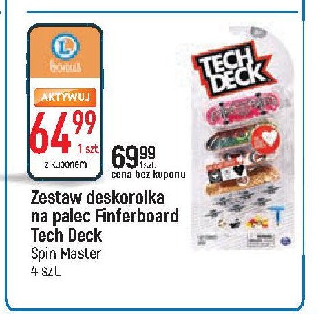 Zestaw deskorolek TECH DECK promocja