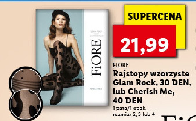 Rajstopy cherish me 40 den rozm. 2 Fiore collants promocja