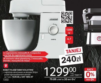 ROBOT PLANETARNY KVL4170W promocja w Selgros